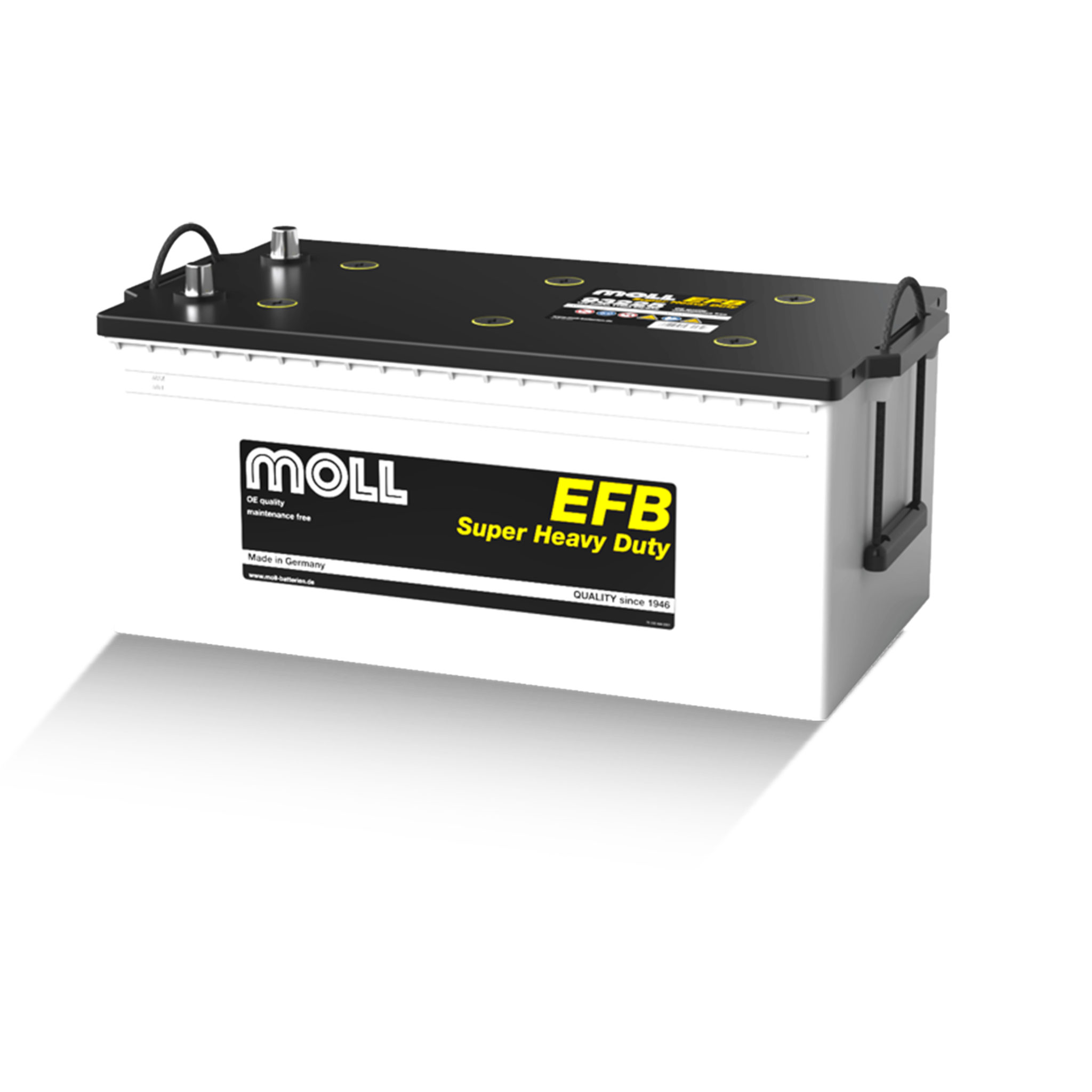 MOLL 93225 EFB Lkw Batterie Super Heavy Duty 12V 225Ah(20h) 1150A(EN)