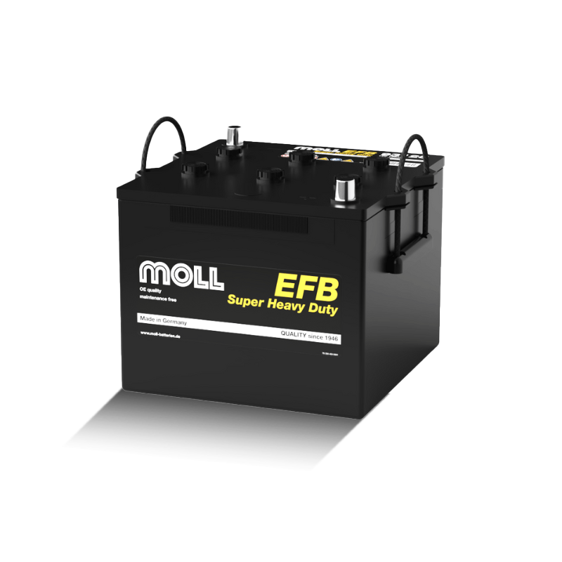 MOLL 93125  EFB Lkw Batterie Super Heavy Duty 12V 125Ah/C20 - 1000A(EN)