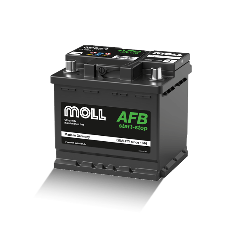 MOLL 86054 "MADE IN GERMANY" AFB start-stop Starterbatterie  12V 54Ah(20h) 540A(EN) MOLL 86054 "MADE IN GERMANY" AFB start-stop Starterbatterie  12V 54Ah(20h) 540A(EN)