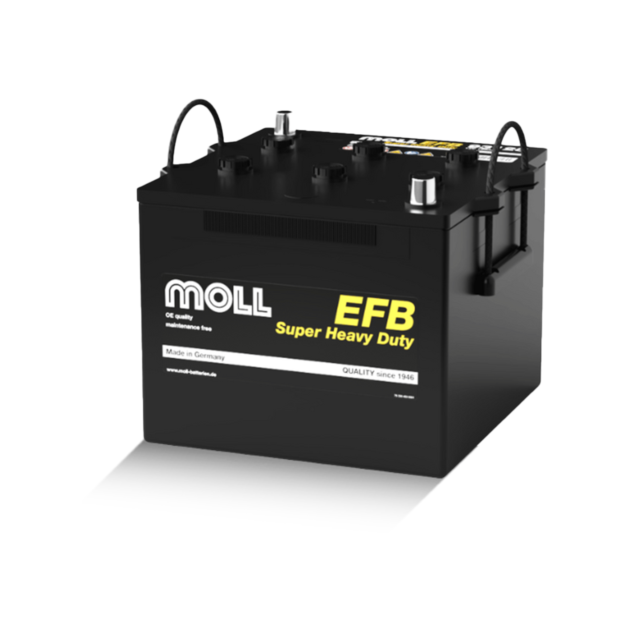 MOLL 93125  EFB Lkw Batterie Super Heavy Duty 12V 125Ah/C20 - 1000A(EN)